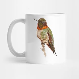 Morning Ruby-throated Hummingbird Mug